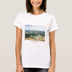 T-shirt Lithographie couleur 1852 - Vue de Washington