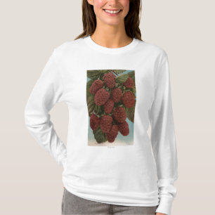 T-shirt Lithographie de Chromo de fruit de