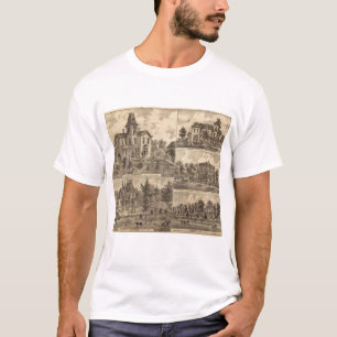 T-shirt Lithographie de St Paul, Minnesota