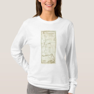 T-shirt L'itinéraire de Bonaparte de l'Île d'Elbe vers