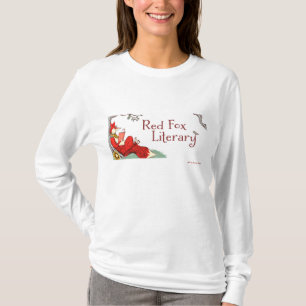 T-shirt littéraire rouge de douille de Fox de