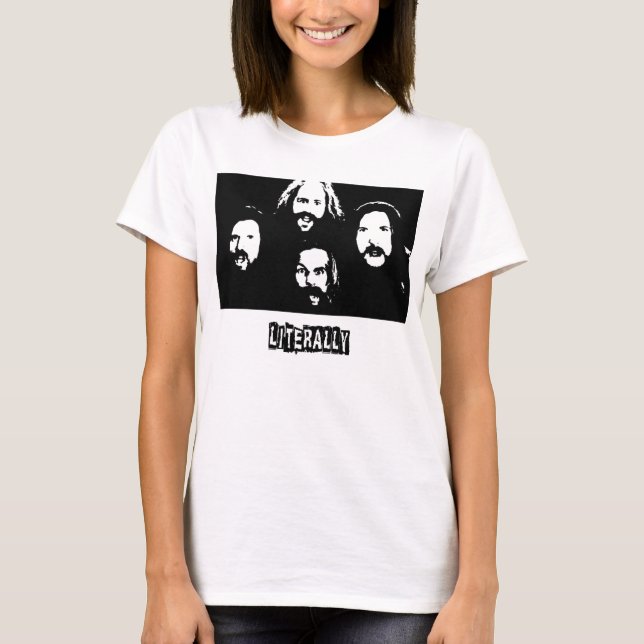 T-SHIRT LITTÉRALEMENT (Devant)