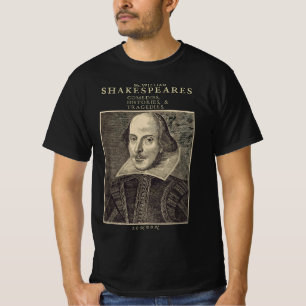 T-shirt Littérature vintage de Shakespeare - William Shake