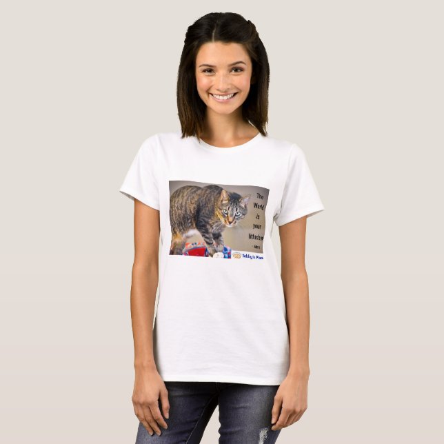 T-shirt Litterbox d'Adam (Devant entier)