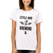 T-shirt Little Boo Brewing Halloween et Grossesse