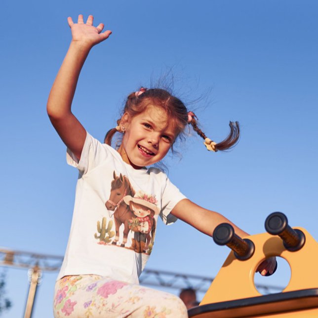 T-shirt Little Cowgirl (Créateur téléchargé)