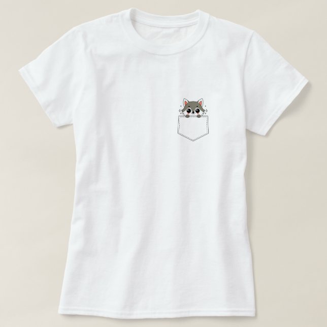 T-shirt "Little Jackal, Big Heart" (Design devant)