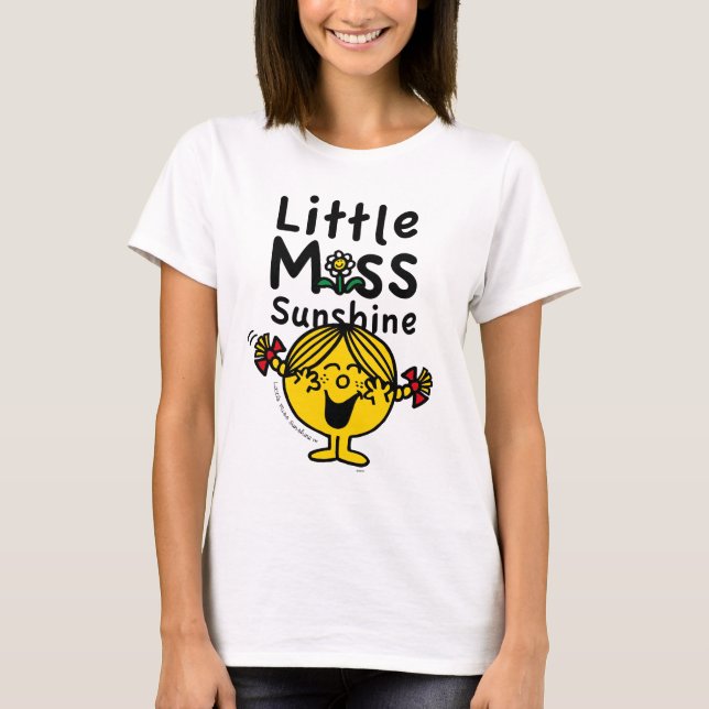 T-shirt Little Miss | Miss Sunshine Laughn (Devant)