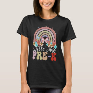 T-shirt Little Miss PrK Rainbow Super Floral Butterfly