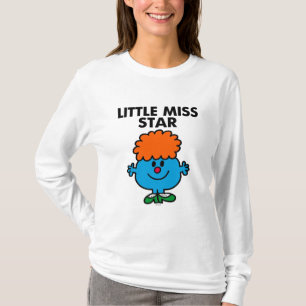 T-shirt Little Miss Star Lettres noires