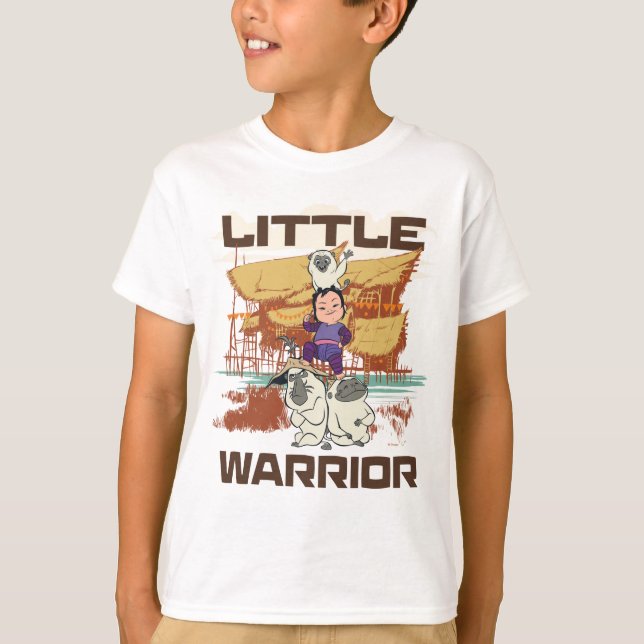 T-shirt Little Noi & Ongi - Little Warrior (Devant)