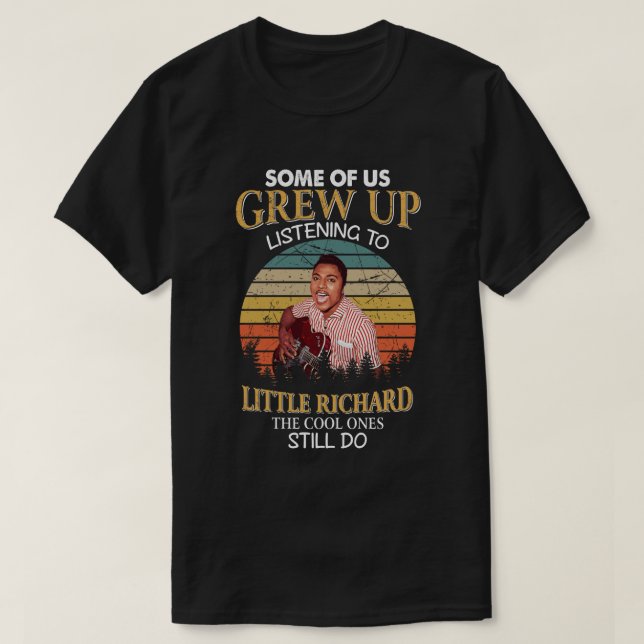 T-shirt Little Richard Cadeau Les Cool Font Toujours Vinta (Design devant)