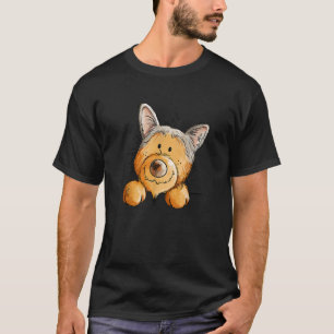 T-shirt Little Yorkshire Terrier Head I Chien ami