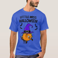 LittleMiss Halloween, Funny Cute Little Witch on B