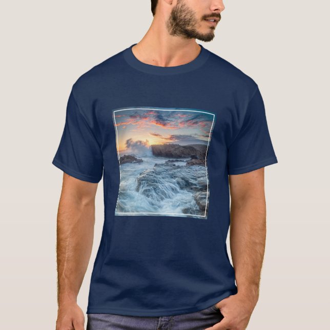 T-shirt Littoral | Carmel California (Devant)