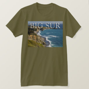 T-shirt Littoral de Big Sur   Californie