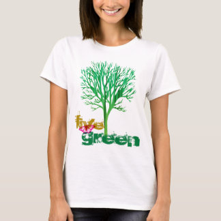 T-shirt Live Green T