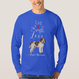 T-shirt Live Laugh Love a Lagotto Romagnolo