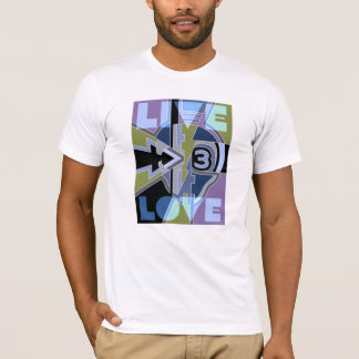 T-shirt Live Love