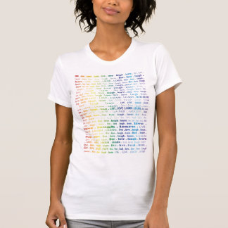 T-shirt Live.Love.Laugh.Learn