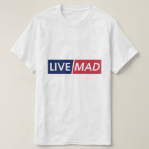 LIVE MAD – Bold Minimal Modern Typography Design