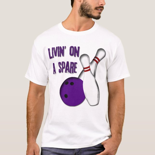 T-SHIRT LIVIN SUR UNE PIÈCE DE RECHANGE (Devant)