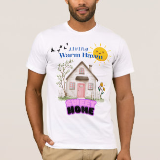 T-Shirt Living Warm Heaven – Vibrations Douces de