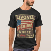 LIVONIA, MI C'est là que commence mon histoire