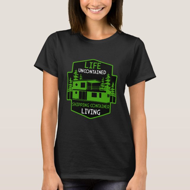 T-shirt Livraison Conteneur Home (Devant)