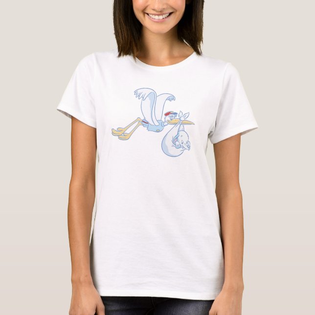 T-shirt Livraison de la cigogne de Dumbo (Devant)