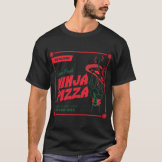 T-shirt Livraison de pizza vintage