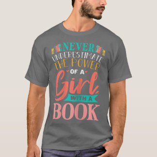 T-shirt Livre amusant Lecture Graphique Femmes Filles Rése
