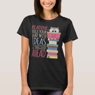 T-shirt Livre Bibliothèque Nerd et bibliothèque Lecture Li