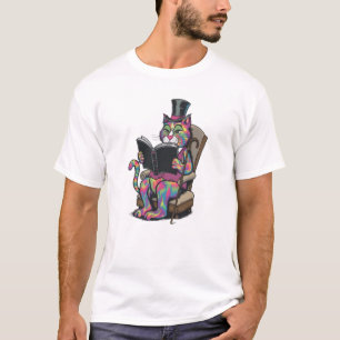 T-shirt Livre de chat