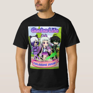 T-shirt " Livre de coloriage de la vie gacha : Illustrat d