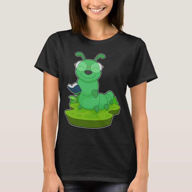 T-shirt Livre de lecture Caterpillar (Devant)