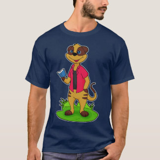 T-shirt Livre de lecture Meerkat