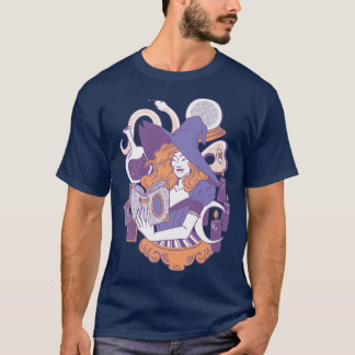T-shirt Livre de lecture sorcière Imaginaire sorcières Mag
