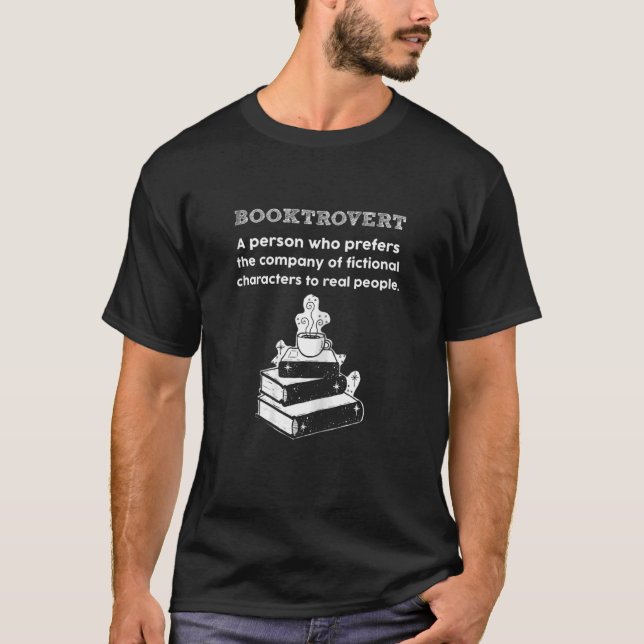 T-shirt Livre des femmes Trovert définition livre lecture (Devant)