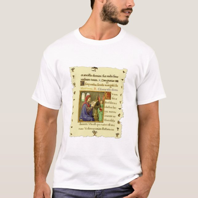 T-shirt Livre des heures (Devant)