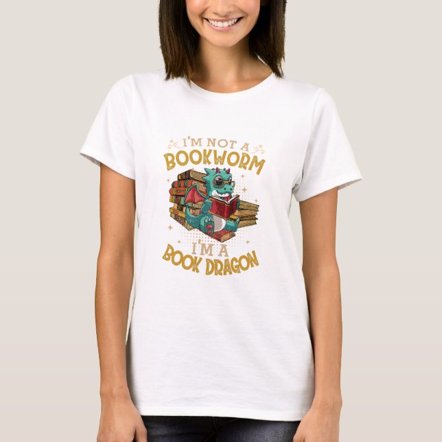T-shirt Livre Dragon (Devant)