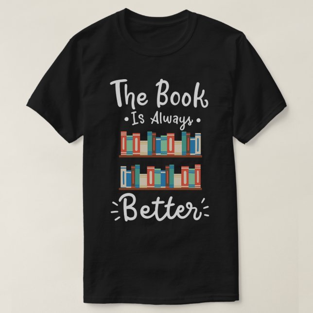 T-shirt Livre Lecture ver (Design devant)