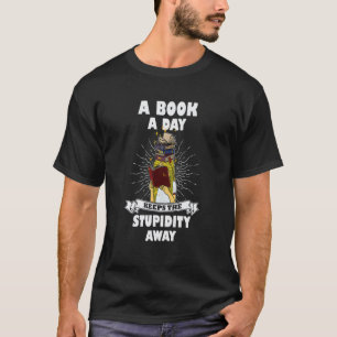 T-shirt Livre Livre Vermard Littérature Enseignant Bibliot