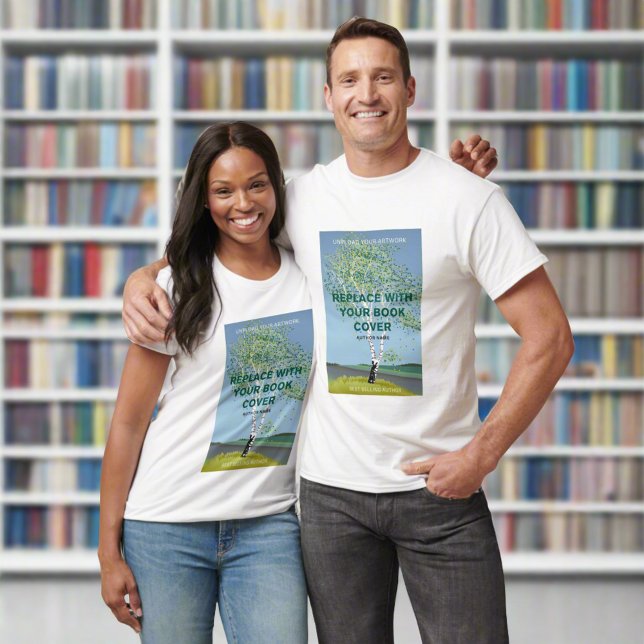 T-shirt Livre personnalisé Couvrir l'Éditeur de lancement  (Créateur téléchargé)