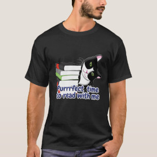 T-shirt Livre Reader Cat