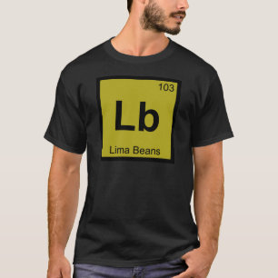 T-shirt Livre - Symbole de Tableau périodique de chimie