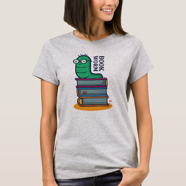 T-shirt Livre Worm (Devant)
