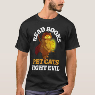 T-shirt Livres Chats Malaise Bookish Bookworm Lecture Bibl