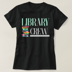 T-shirt Livres d'équipe de bibliothèque Lecture amusante
