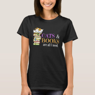 T-shirt Livres et chats pour les papas et les mamans qui a
